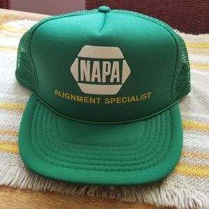 Green Vintage Napa Trucker Hat